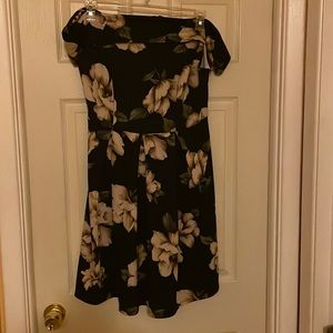 Off the Shoulder Floral Dress